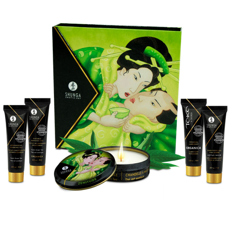 SHUNGA - SECRET GEISHA ORGANIC GREEN TEA KIT - Amore24