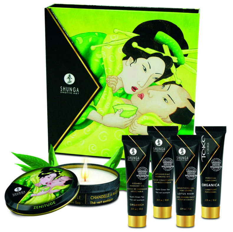 SHUNGA - SECRET GEISHA ORGANIC GREEN TEA KIT - Amore24