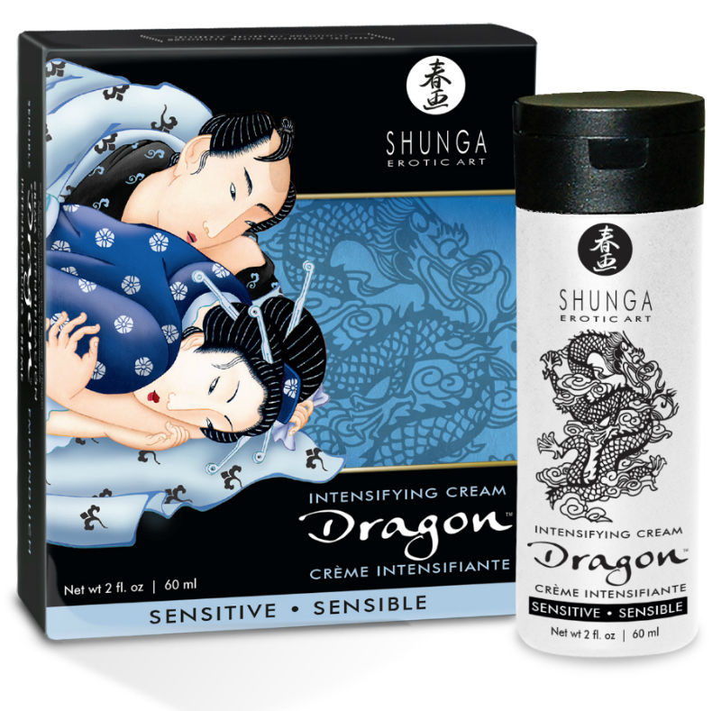 SHUNGA - DRAGON SENSITIVE CREAM FOR COUPLES - Amore24
