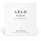 LELO - HEX CONDOM BOX 3 UNITS - Amore24
