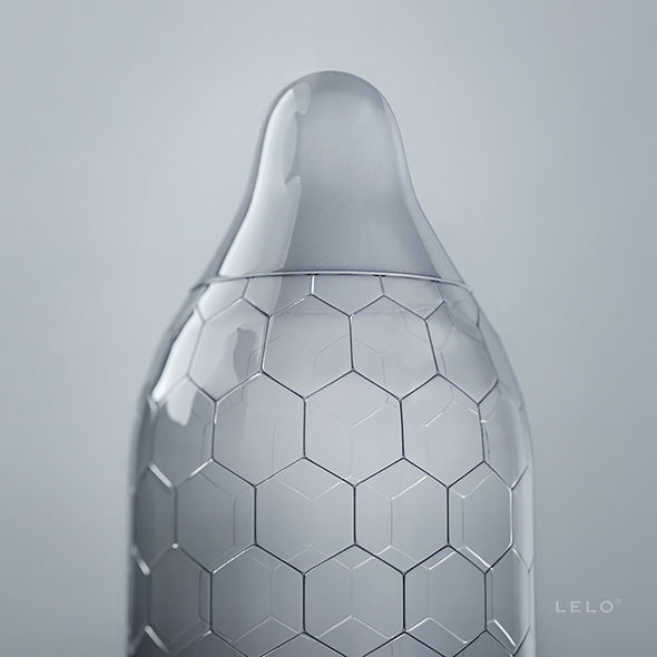 LELO - HEX CONDOM BOX 3 UNITS - Amore24