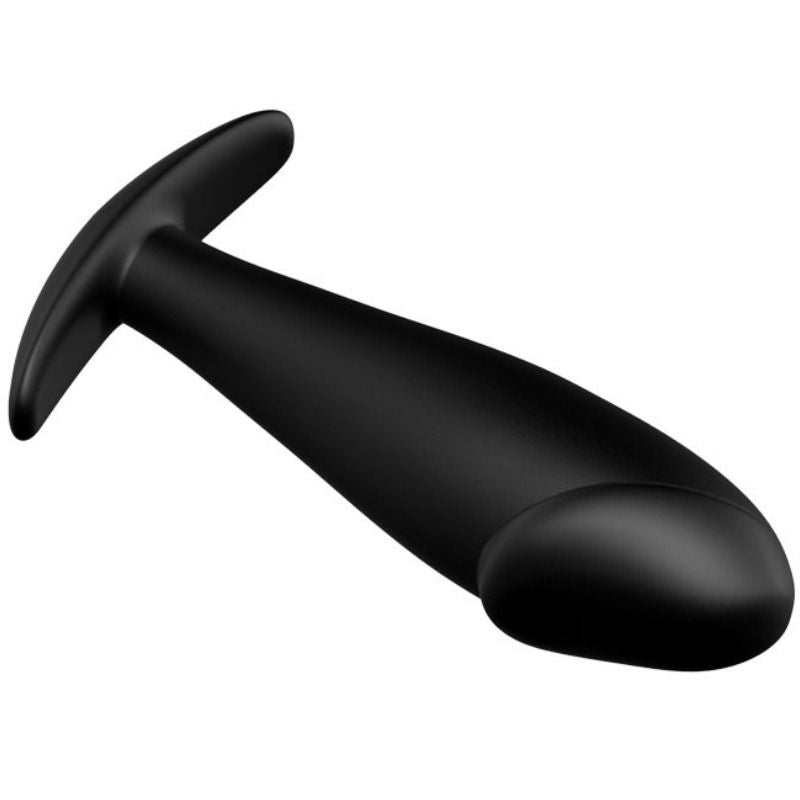 PRETTY LOVE - ANAL PLUG SILICONE PENIS FORM BLACK - Amore24