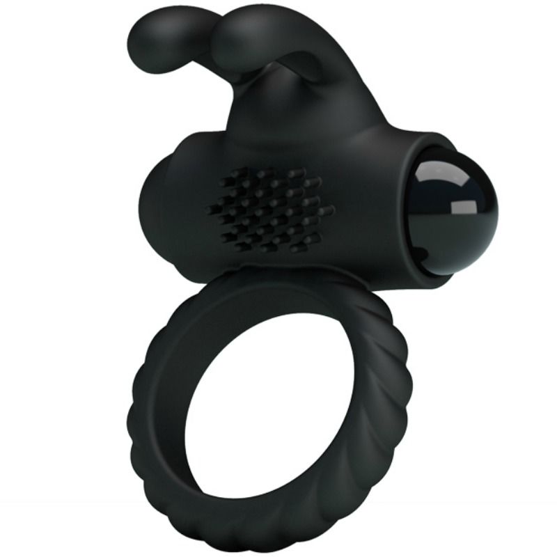 PRETTY LOVE - EUDORA VIBRATING RING WITH STIMULATOR - Amore24