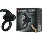 PRETTY LOVE - EUDORA VIBRATING RING WITH STIMULATOR - Amore24