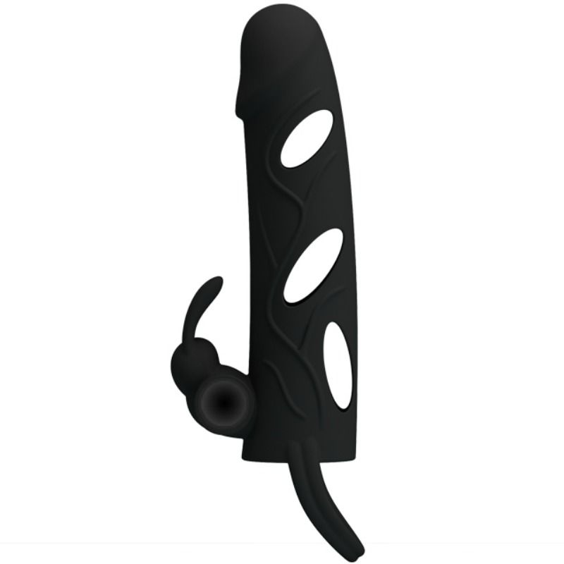 PRETTY LOVE - SILICONE COVER WITH VIBRATION 14 CM 1.0 - Amore24