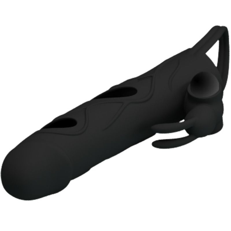 PRETTY LOVE - SILICONE COVER WITH VIBRATION 14 CM 1.0 - Amore24