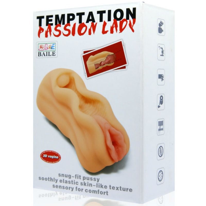 BAILE - MINI MALE MASTURBATOR VAGINA LIPS DESIGN - Amore24