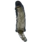 BAILE - PENIS EXTENSION SHEATH WITH STRAP FOR TESTICLES 11.5 CM - Amore24