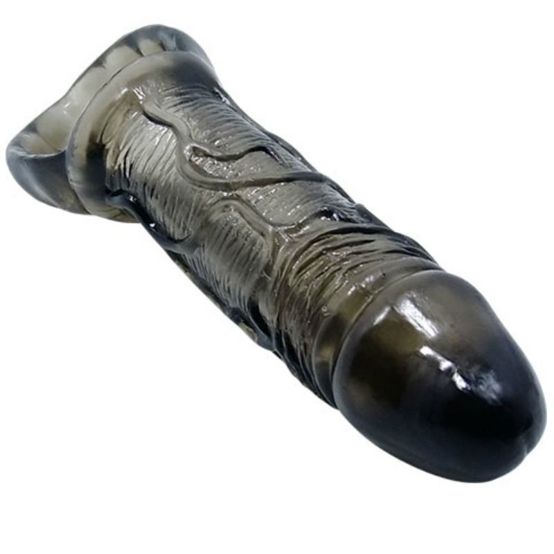 BAILE - PENIS EXTENSION SHEATH WITH STRAP FOR TESTICLES 11.5 CM - Amore24