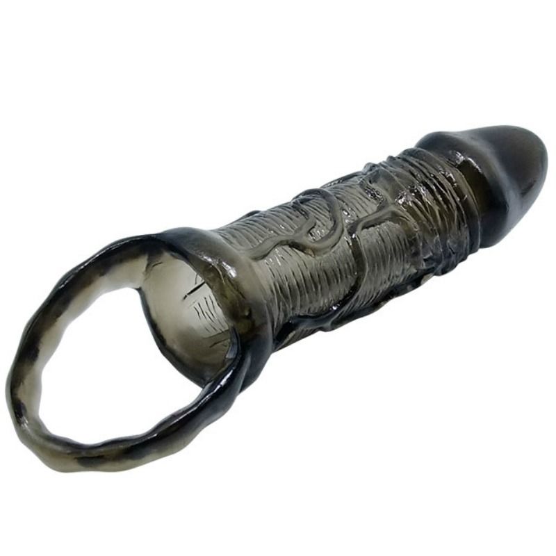 BAILE - PENIS EXTENSION SHEATH WITH STRAP FOR TESTICLES 11.5 CM - Amore24
