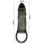 BAILE - PENIS EXTENSION SHEATH WITH STRAP FOR TESTICLES 11.5 CM - Amore24