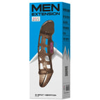 BAILE - PENIS EXTENSION SLEEVE WITH VIBRATION AND STRAP 13.5 CM - Amore24
