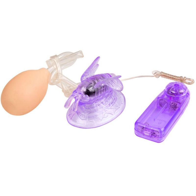 BAILE - LILAC CLITORIS STIMULATION VIBRATING BUTTERFLY - Amore24