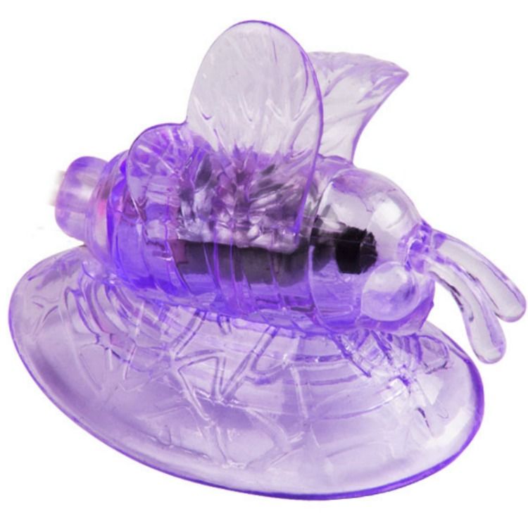 BAILE - LILAC CLITORIS STIMULATION VIBRATING BUTTERFLY - Amore24