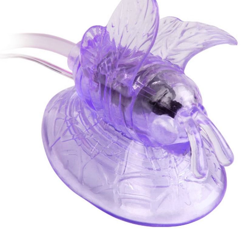 BAILE - LILAC CLITORIS STIMULATION VIBRATING BUTTERFLY - Amore24