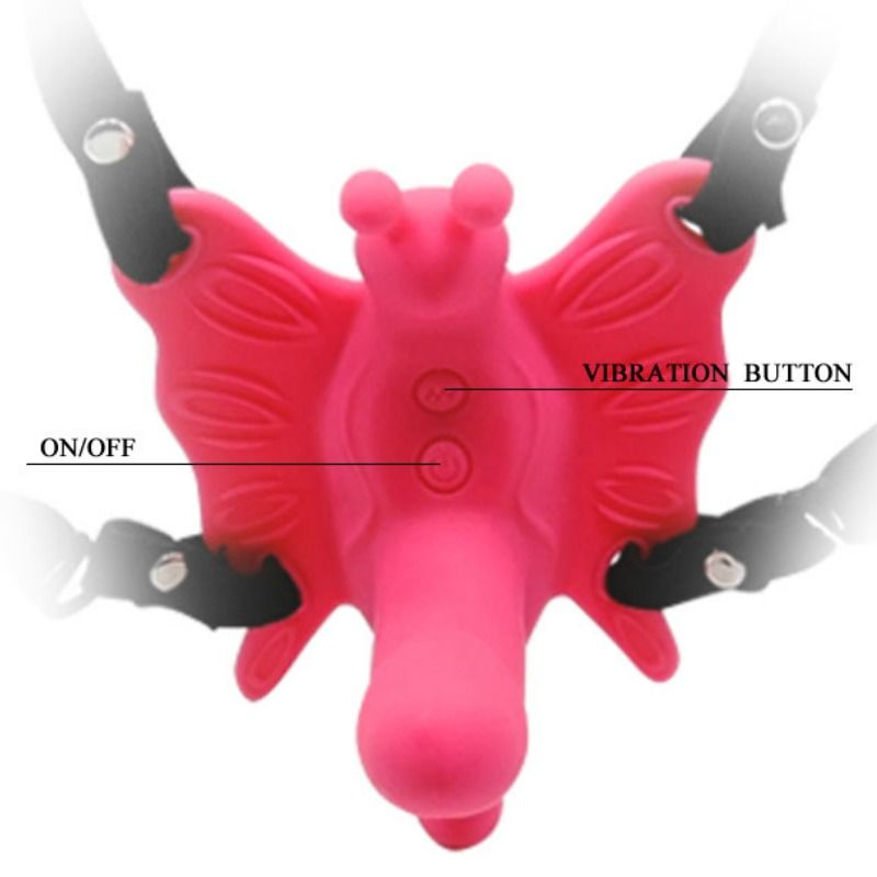 BAILE - ULTRA PASSIONATE VIBRATING BUTTERFLY HARNESS - Amore24