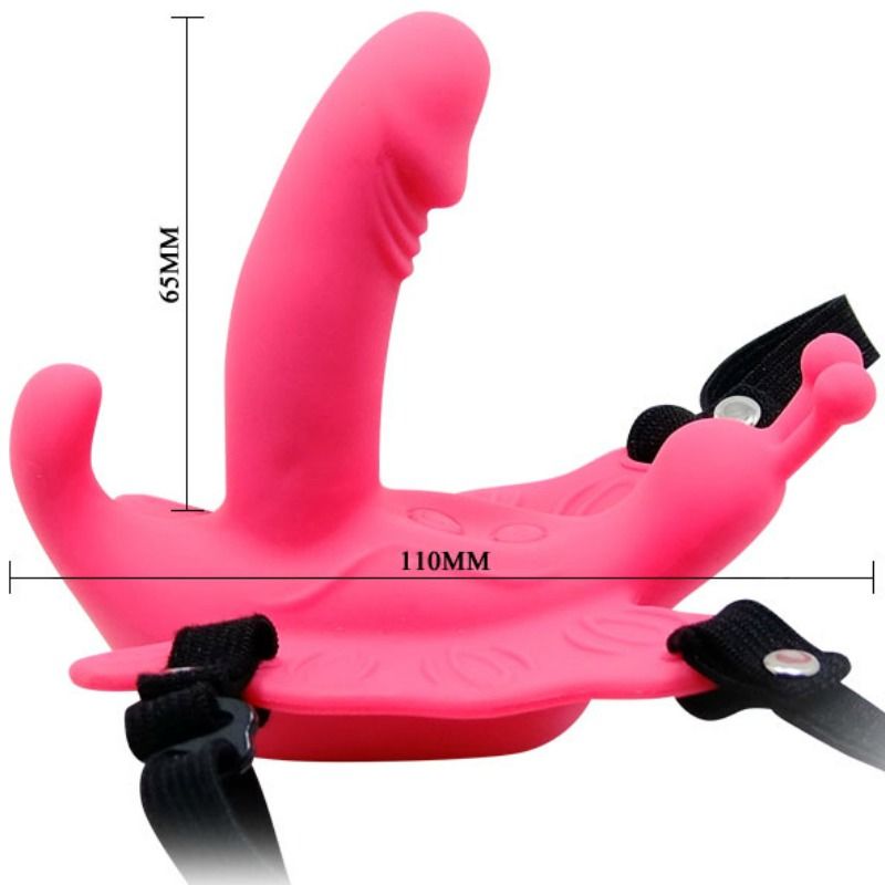 BAILE - ULTRA PASSIONATE REMOTE CONTROL BUTTERFLY HARNESS - Amore24