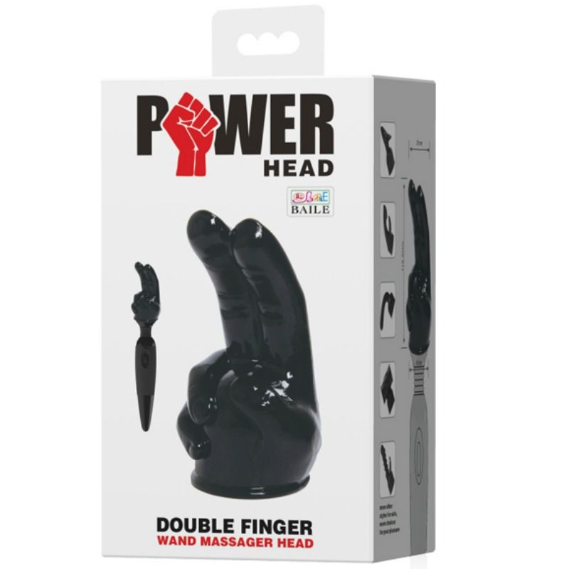 BAILE - POWER HEADINTERCHANGEABLE HEAD FOR HAND DESIGN MASSAGER - Amore24