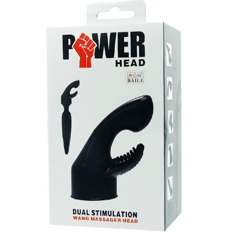 BAILE - POWER HEAD INTERCAMBIABLE HEAD FOR MASSAGERGY POINT STIMULATION AND CLITORIS - Amore24