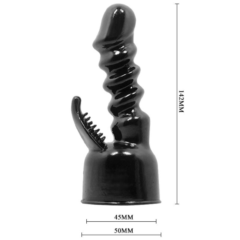 BAILE - POWER HEAD INTERCHANGEABLE HEAD FOR INTERNAL AND CLITORIS STIMULATION - Amore24