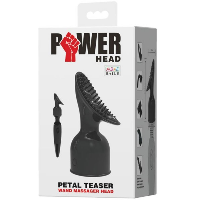 BAILE - POWER HEAD INTERCHANGEABLE HEAD FOR CLITORIS STIMULATION MASSAGER - Amore24