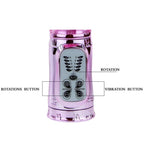 BAILE - RECHARGEABLE VIBRATOR WITH ROTATION AND THROBBING BUTTERF STIMULATOR - Amore24