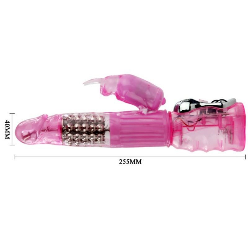BAILE - VIBRATOR WITH ROTATION AND RABBIT MULTIVE SPEED AND MULTIROTATION - Amore24