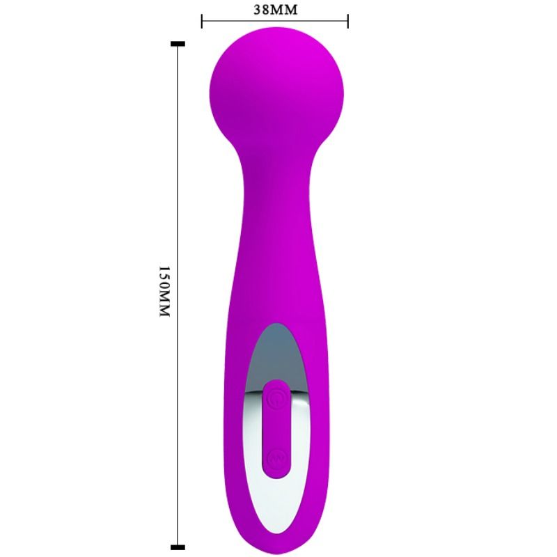 PRETTY LOVE - WADE RECHARGEABLE MASSAGER 12 FUNCTIONS - Amore24