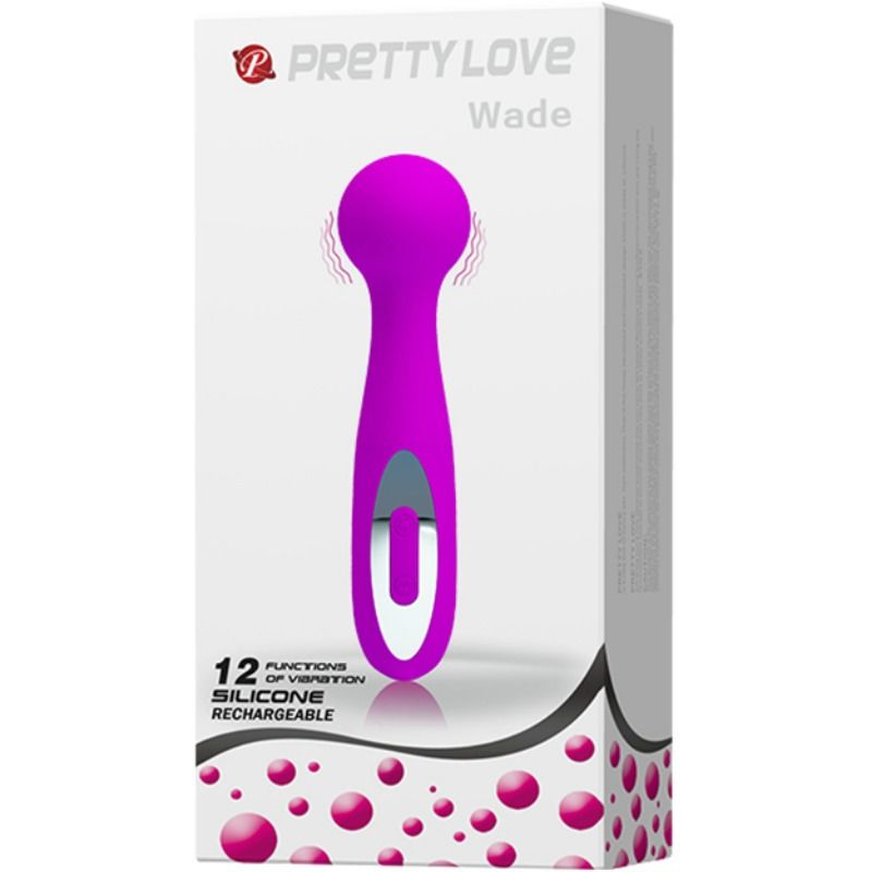 PRETTY LOVE - WADE RECHARGEABLE MASSAGER 12 FUNCTIONS - Amore24