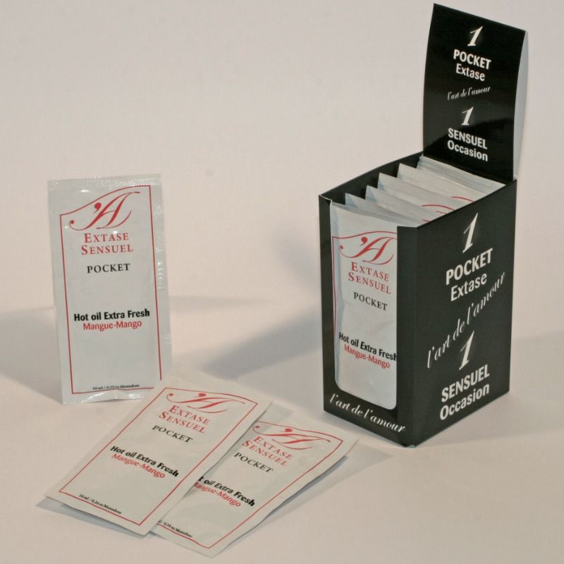 EXTASE SENSUAL - MANGO STIMULATING OIL 10 ML - Amore24