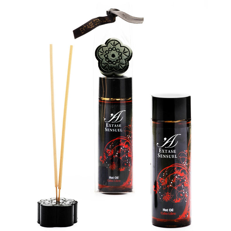 EXTASE SENSUAL - CUBA LIBRE STIMULATING OIL 100 ML - Amore24