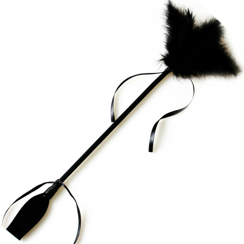 SECRETPLAY - BLACK WHIP & FEATHER - Amore24