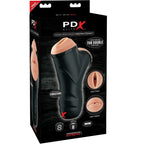 PDX ELITE - DOUBLE PENETRATION VIBRATING STROKER - Amore24