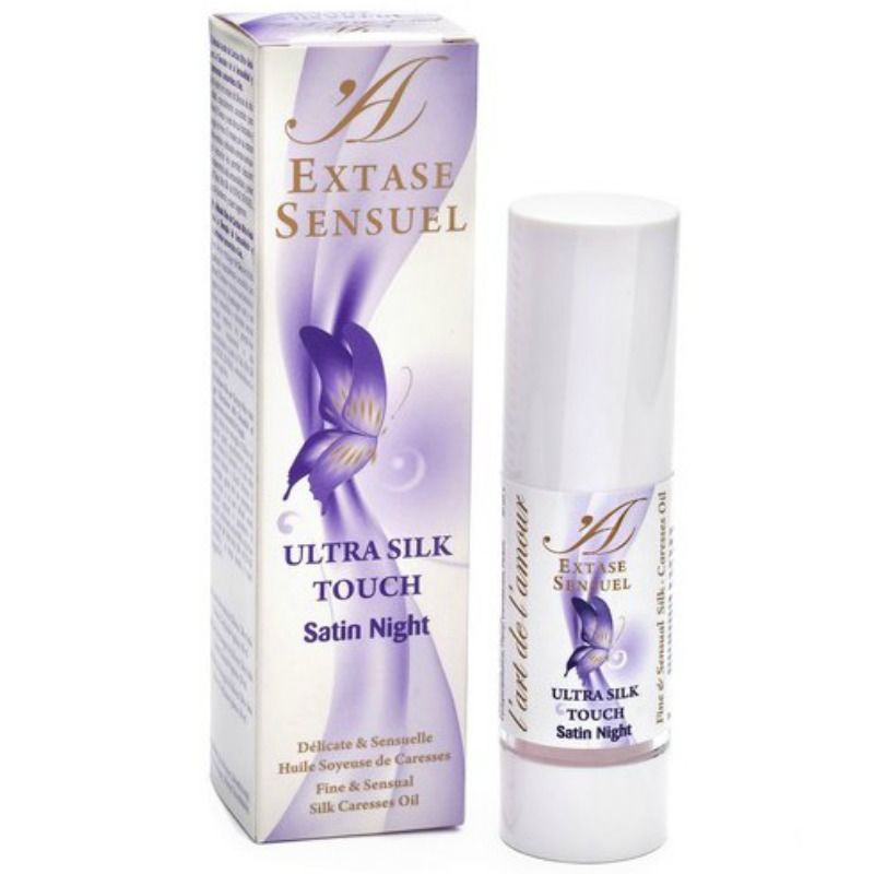 EXTASE SENSUAL - ULTRA SILK TOUCH SATIN NIGHT MASSAGE OIL - Amore24