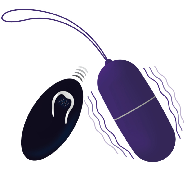 INTENSE - FLIPPY I VIBRATING EGG WITH REMOTE CONTROL PURPLE - Amore24