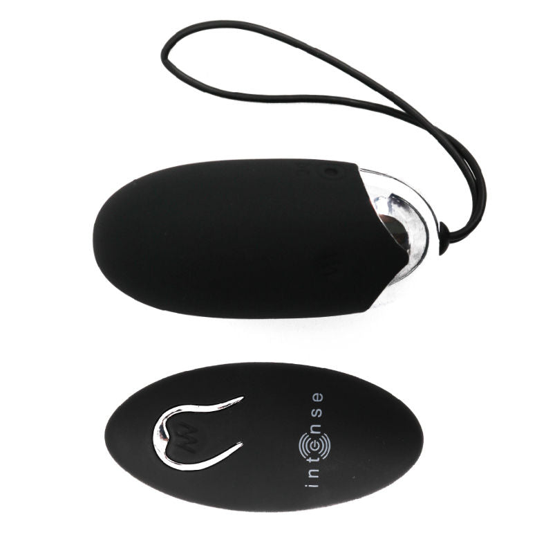 INTENSE - FLIPPY II VIBRATING EGG WITH REMOTE CONTROL BLACK - Amore24