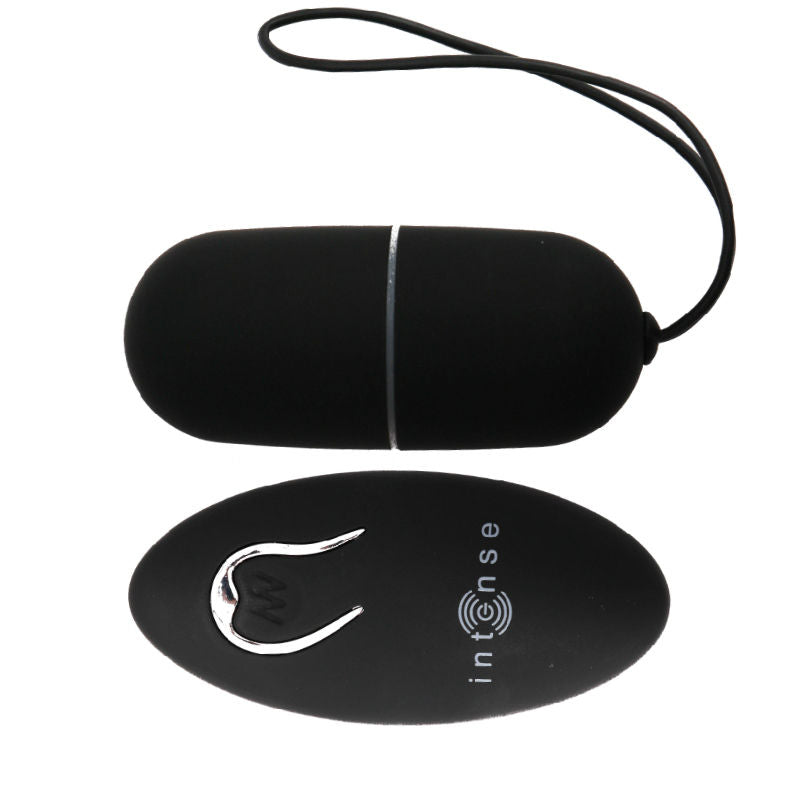 INTENSE - FLIPPY I VIBRATING EGG WITH REMOTE CONTROL BLACK - Amore24