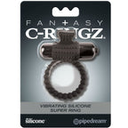 FANTASY C - RINGZ - BLACK SILICONE VIBRATING RING - Amore24
