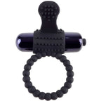 FANTASY C - RINGZ - BLACK SILICONE VIBRATING RING - Amore24