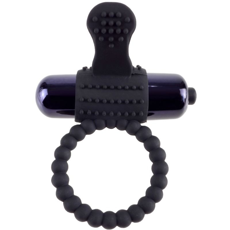 FANTASY C - RINGZ - BLACK SILICONE VIBRATING RING - Amore24