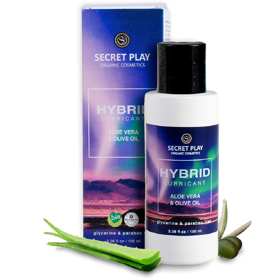 SECRETPLAY - LUBRICANT ORGANIC HYBRID 100 ML - Amore24