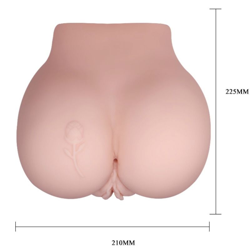 CRAZY BULL - VAGINA AND ANUS WITH REALISTIC TATTOO WITH VIBRATION - Amore24