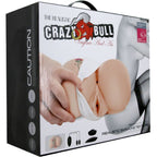 CRAZY BULL - VAGINA AND ANUS WITH REALISTIC TATTOO WITH VIBRATION - Amore24
