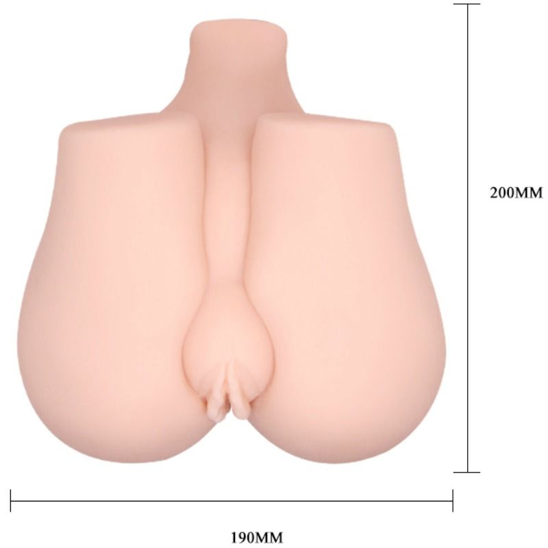 CRAZY BULL - REALISTIC VAGINA AND ANUS WITH VIBRATION POSITION 3 - Amore24