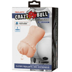 CRAZY BULL - WATER SKIN VAGINA MASTURBADOR WITH VIBRATING BULLETS - Amore24