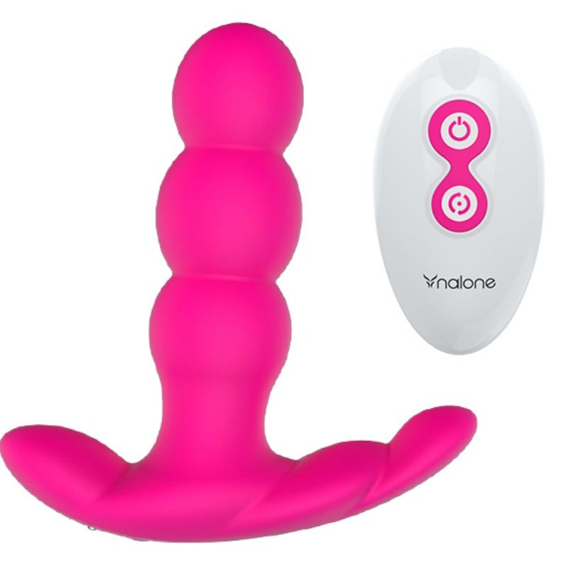 NALONE - PEARL ANAL VIBRATOR REMOTE CONTROL BLACK - Amore24