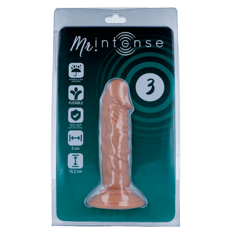MR INTENSE - 3 REALISTIC COCK 16.2 CM -O- 3 CM - Amore24
