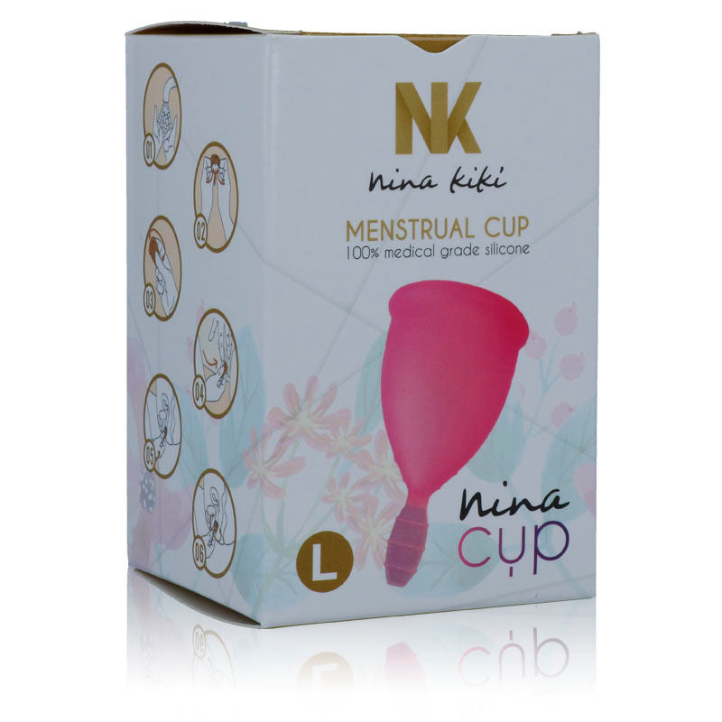 NINA KIKÍ - MENSTRUAL CUP PINK - SIZE L - Amore24