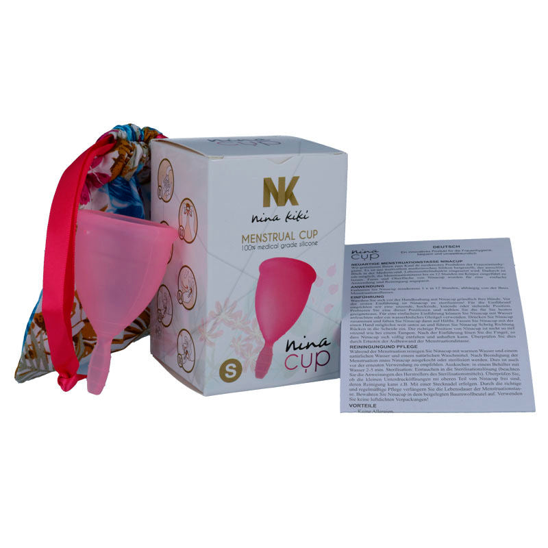 NINA KIKÍ - MENSTRUAL CUP PINK - SIZE S - Amore24