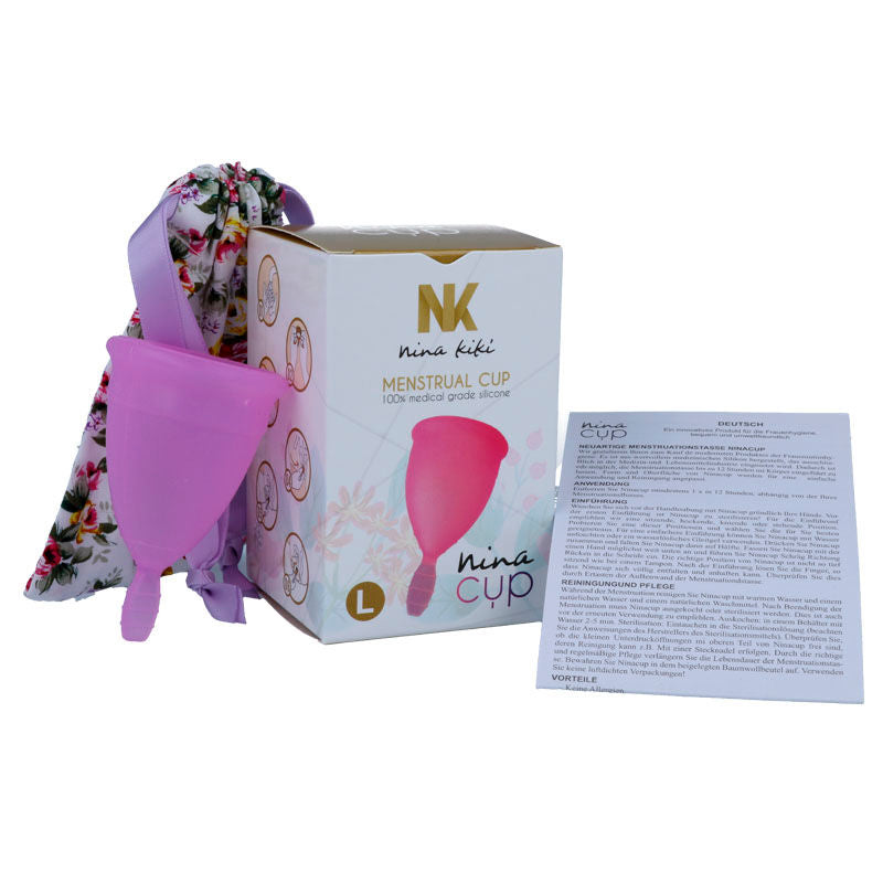 NINA KIKÍ - MENSTRUAL CUP PURPLE - SIZE L - Amore24